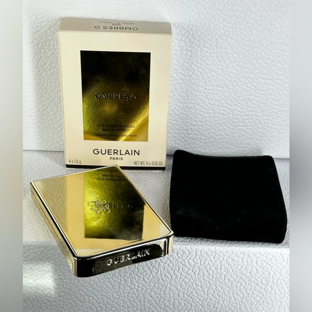 🆕 GUERLAIN Ombres G Eyeshadow Palette 555 Metal Butterfly 🦋 NIB - Picture 4 of 7